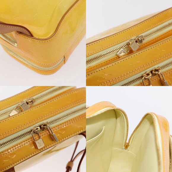 LOUIS VUITTON Monogram Vernis Marley Backpack Gris M91038 LV Auth bs31561 main image 8